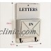  Wooden Vintage Letter Holder Box Wall Mount Letters for Key Hook Shelf Organizer 132733607335